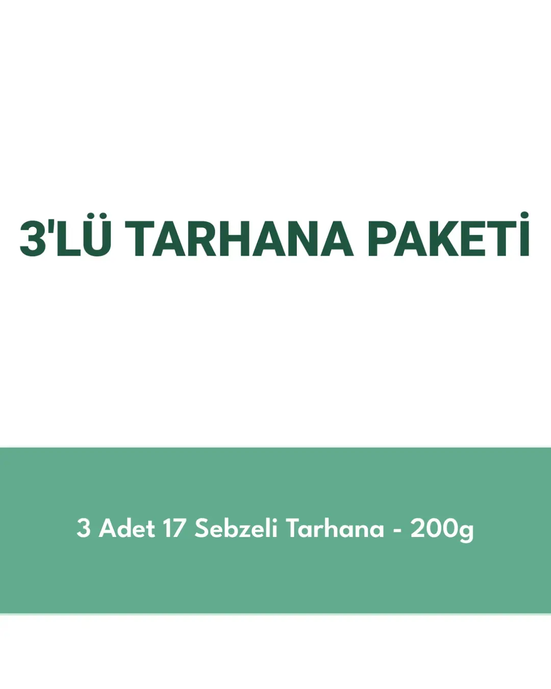 3'lü Ürün - Ravla 17 Sebzeli Tarhana 200g
