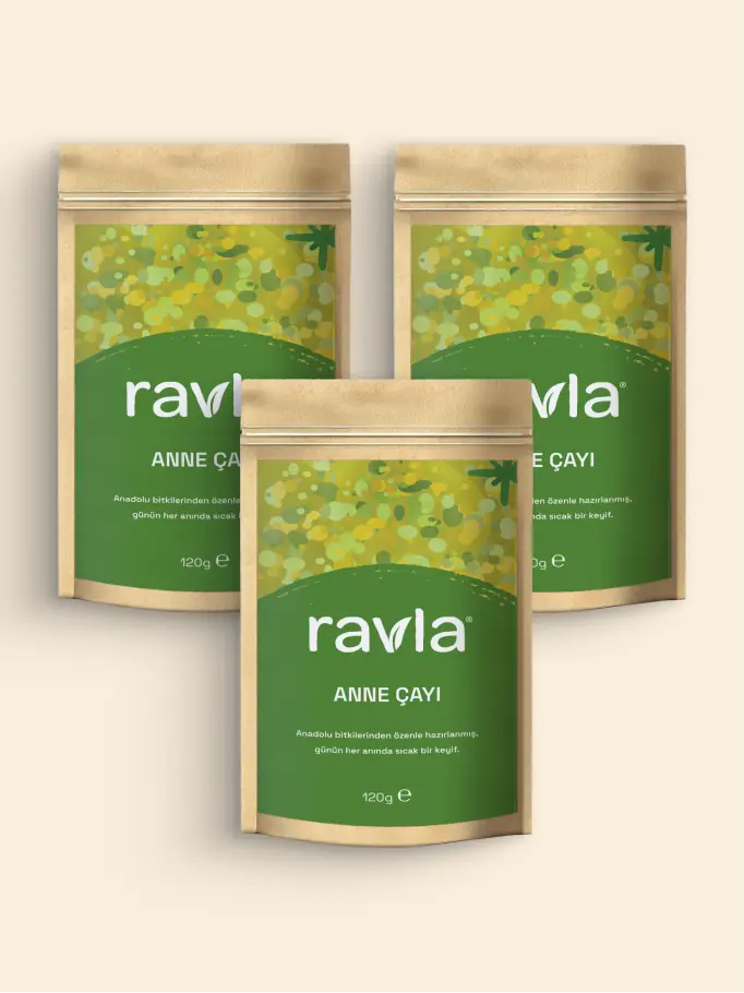 3'lü Ürün - Ravla Anne Çayı 120g