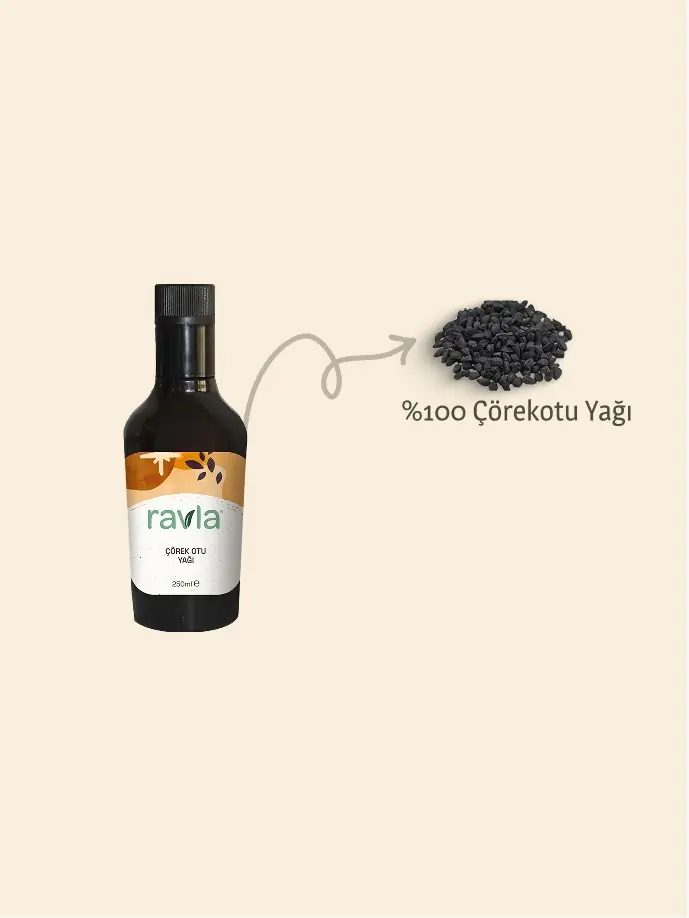 Ravla Çörek Otu Yağı - 250ml 
