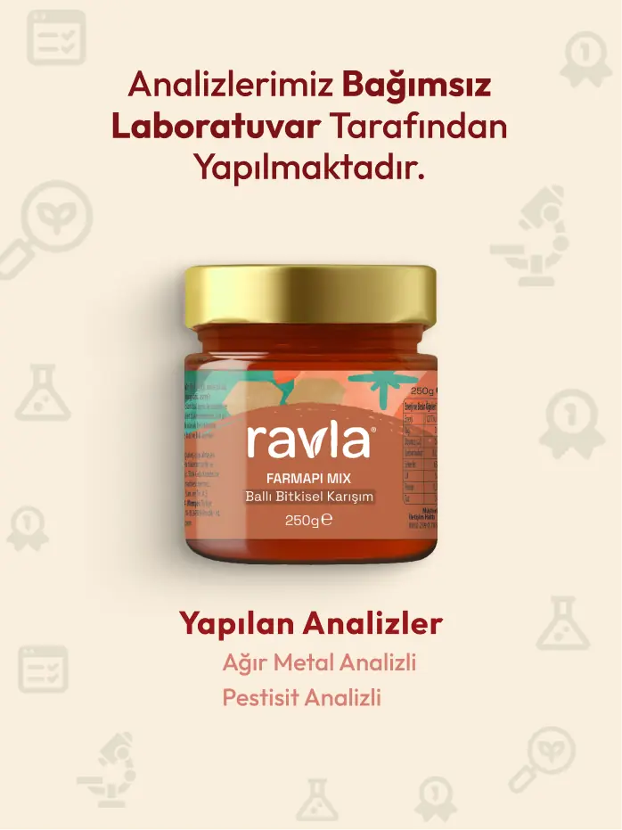 Ravla Farmapi Mix Ballı Bitkisel Karışım - 250g