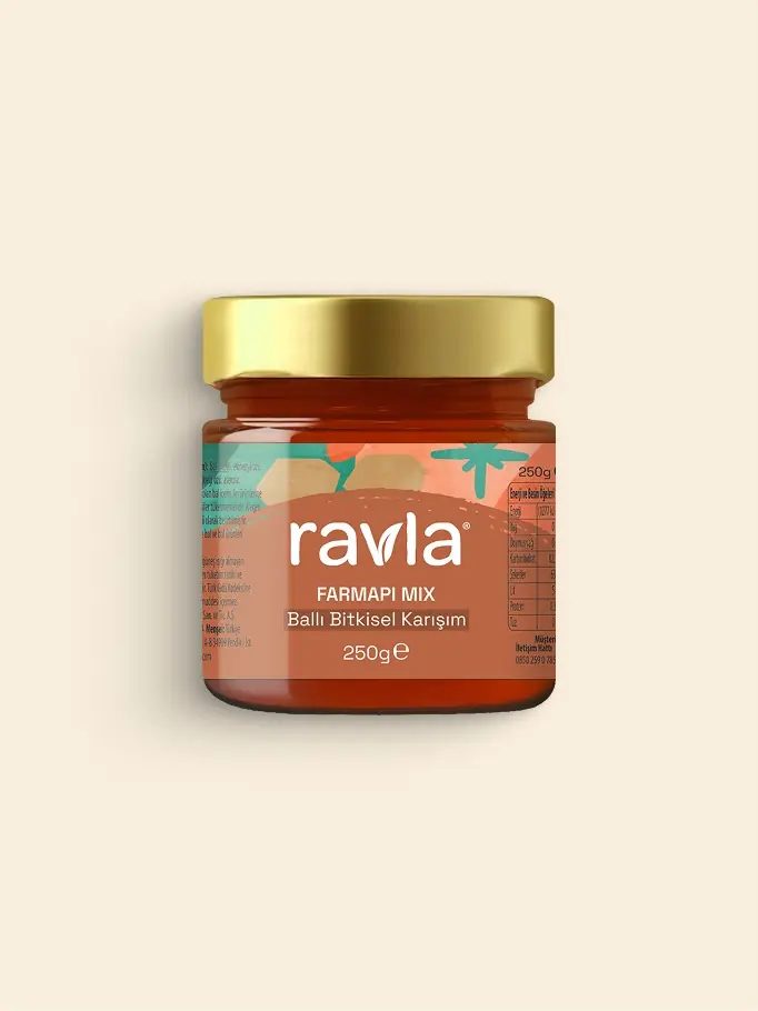 Ravla Farmapi Mix Ballı Bitkisel Karışım - 250g