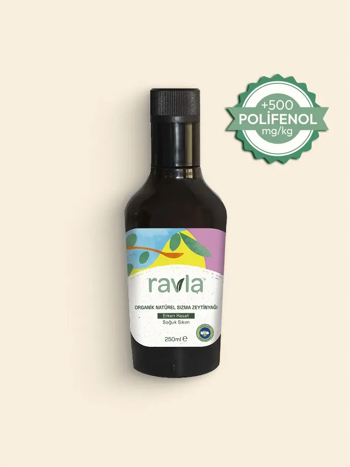 Ravla Kids Organik Erken Hasat Zeytinyağı – İçimlik 250 ml
