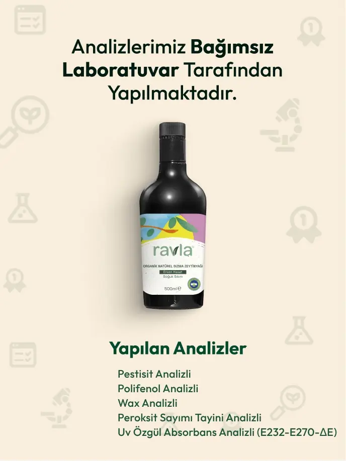 Ravla Kids Organik Erken Hasat Zeytinyağı – İçimlik 500 ml