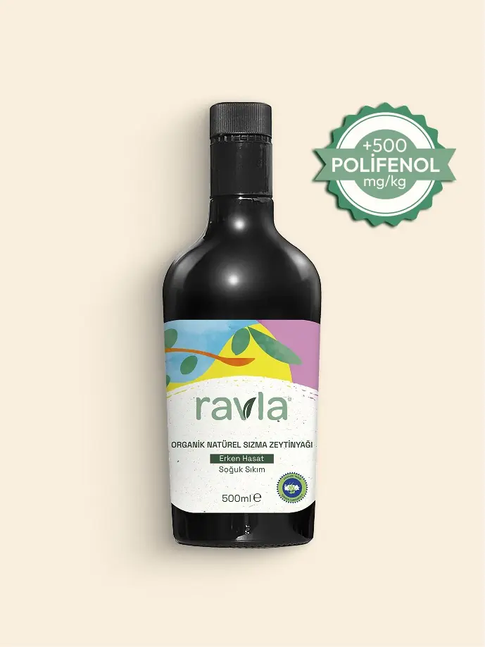 Ravla Kids Organik Erken Hasat Zeytinyağı – İçimlik 500 ml