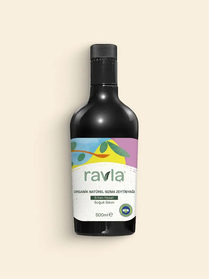 Ravla Kids Organik Erken Hasat Zeytinyağı – İçimlik 500 ml