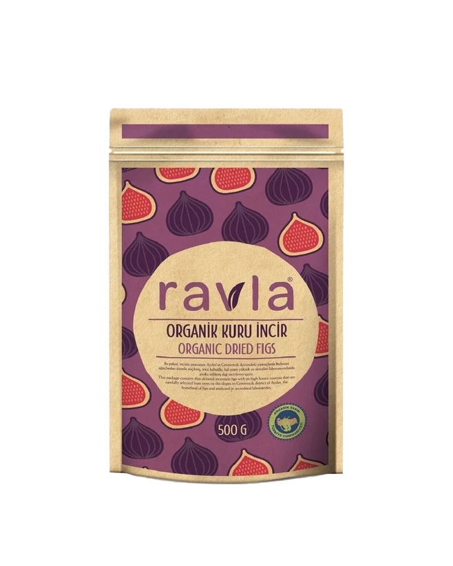 Ravla Organik Kuru İncir - 500g