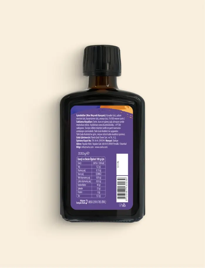 Ravla Mor Meyveli Karışım - 330g