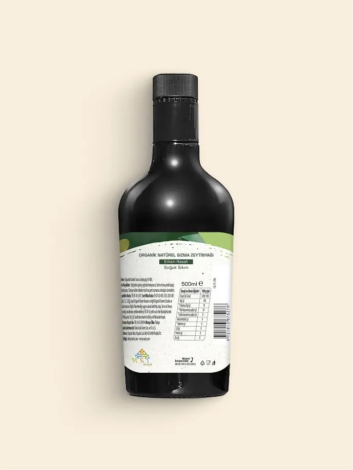Ravla Organik Erken Hasat Zeytinyağı – İçimlik 500 ml