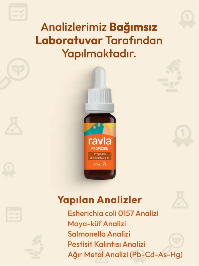 Ravla Propozen Propolisli Bitkisel Karışım - 20ml