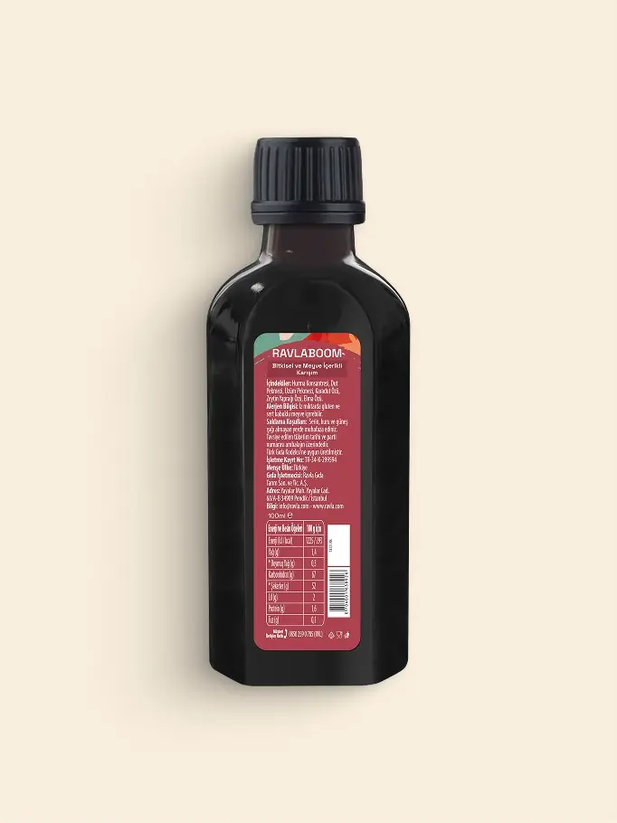 Ravlaboom Bitkisel ve Meyve İçerikli Karışım - 100ml