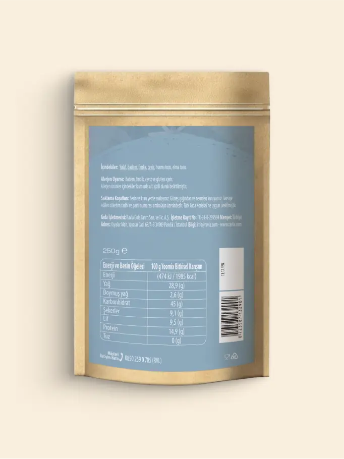 Ravla Yoomix Bitkisel Karışım - 250g