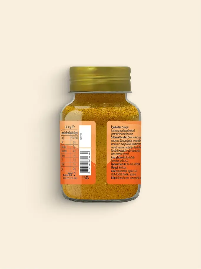 Ravla Zerdeçal - 80g